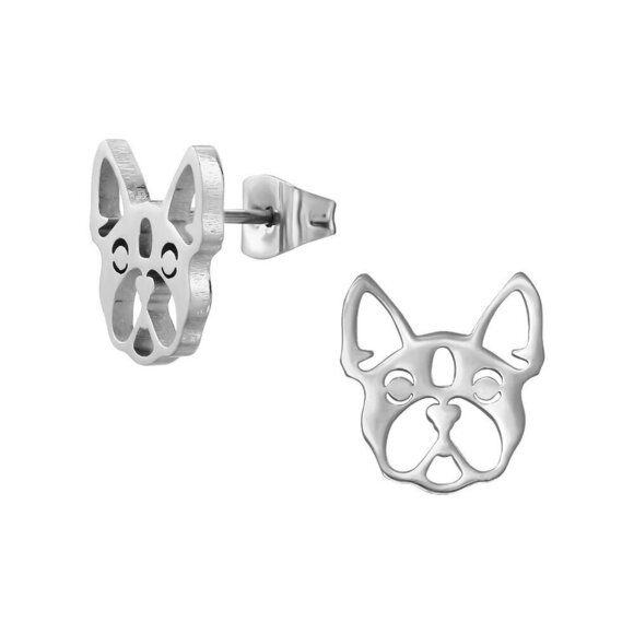 Stainless Steel Waterproof Bulldog Studs - Picture 1 of 9